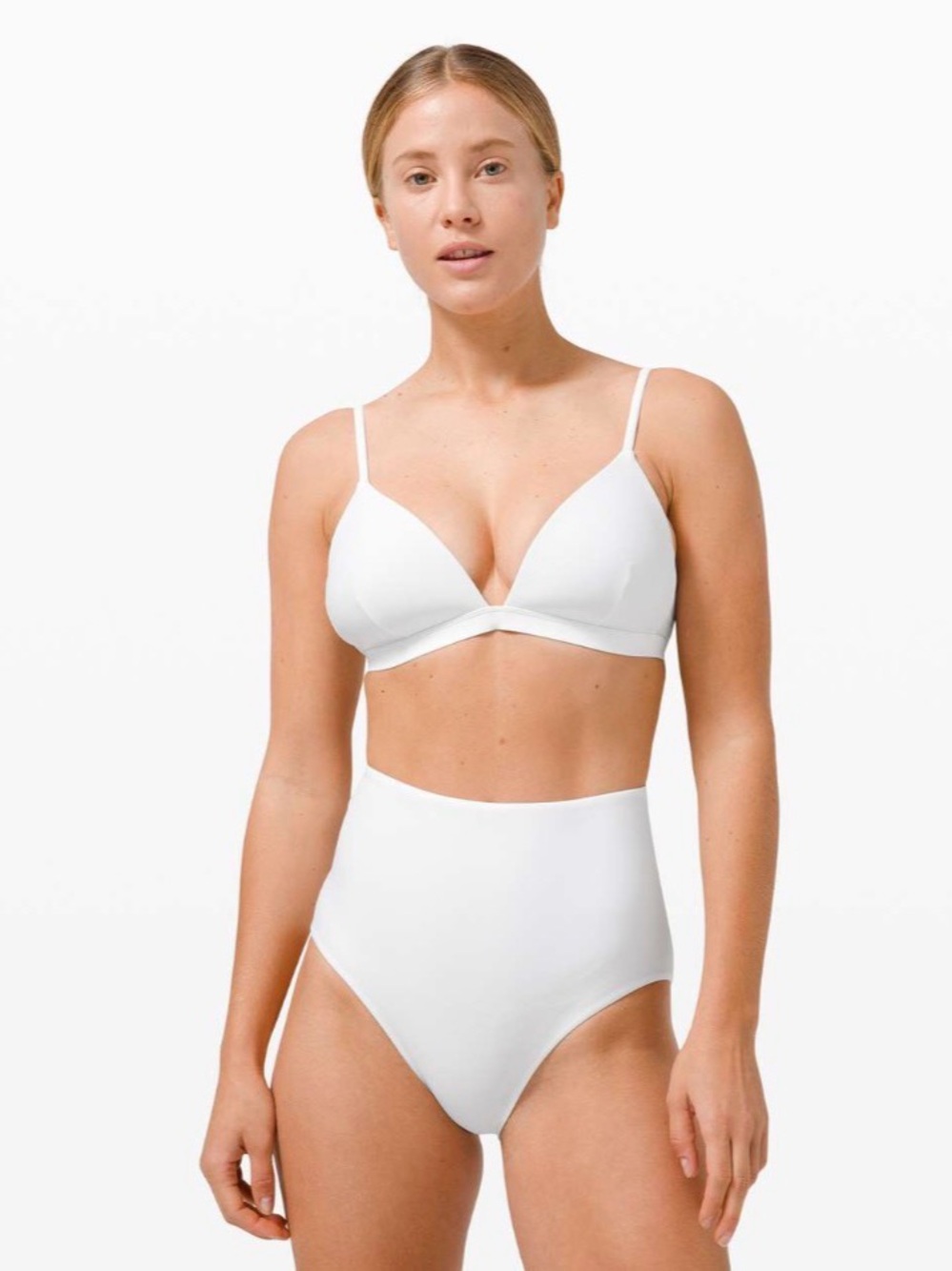Lululemon Waterslide Swim Top, Straight Strap, C Cup, Size 8